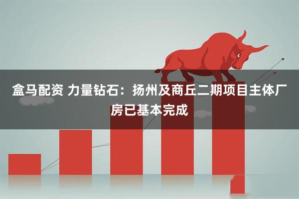 盒马配资 力量钻石：扬州及商丘二期项目主体厂房已基本完成
