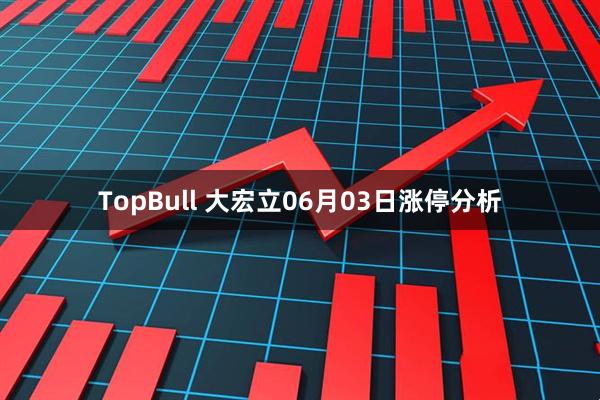 TopBull 大宏立06月03日涨停分析