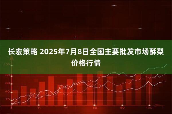 长宏策略 2025年7月8日全国主要批发市场酥梨价格行情