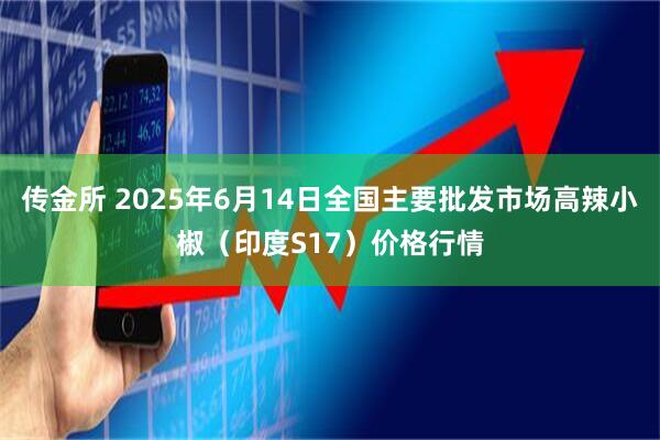 传金所 2025年6月14日全国主要批发市场高辣小椒（印度S17）价格行情